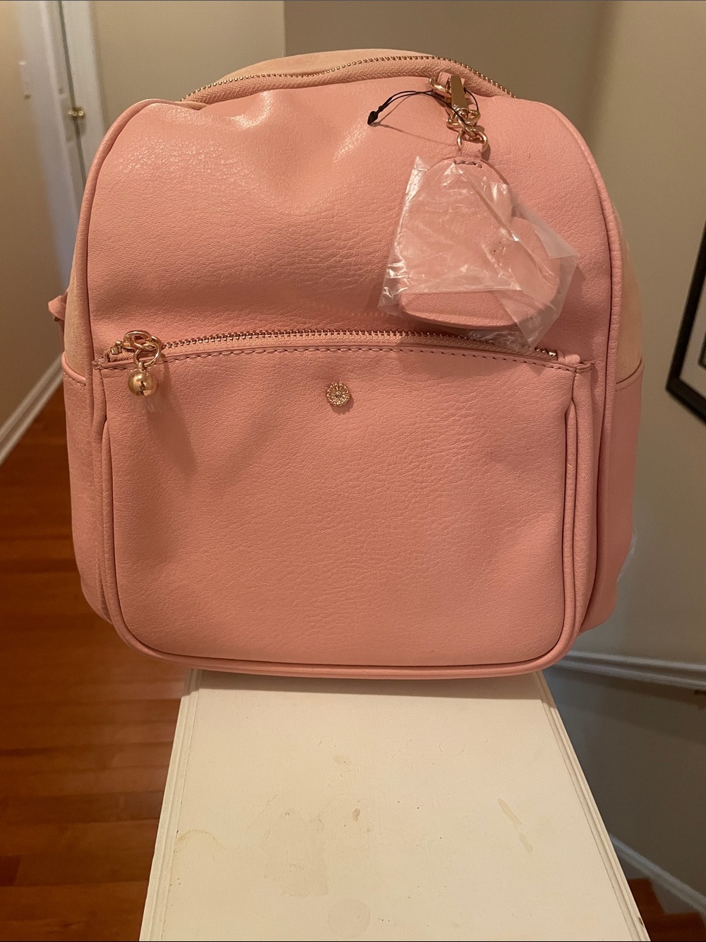 Lauren Conrad Pink Kate Backpack - Soft Faux Leather